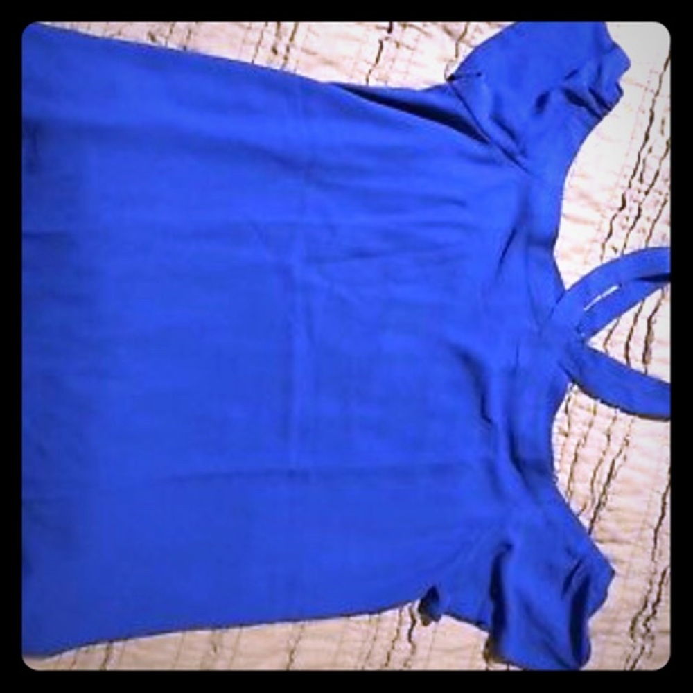 Brand new cold shoulder blouse from The Loft